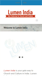 Mobile Screenshot of lumenindia.org